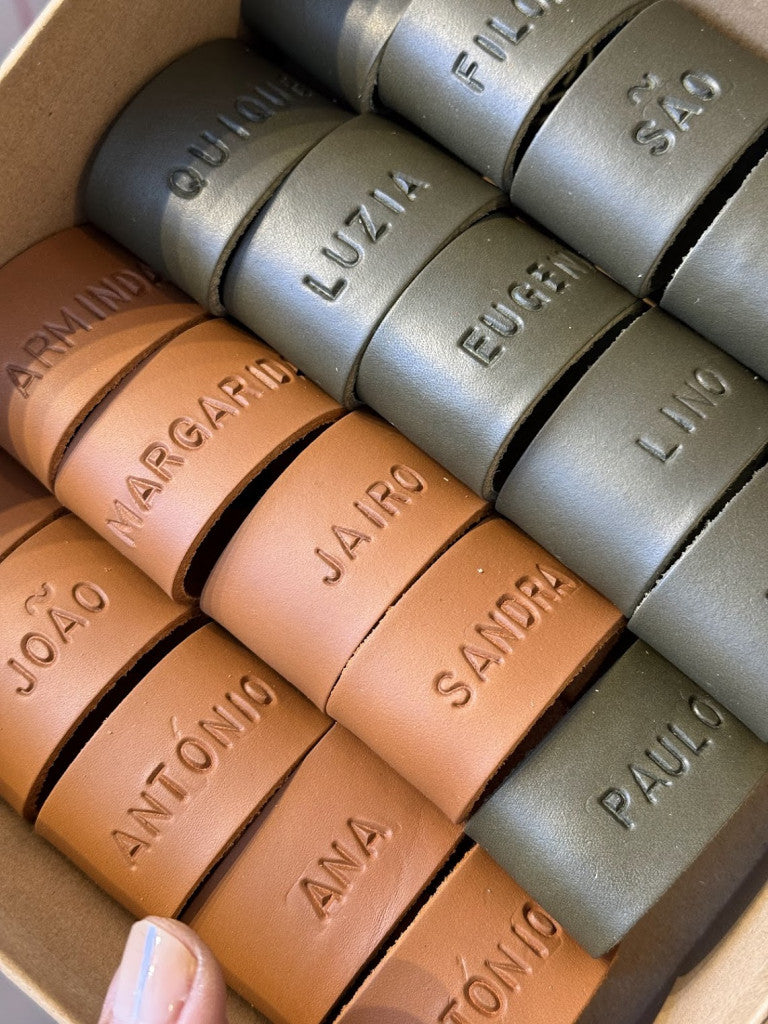 Argolas de Guardanapo Personalizadas