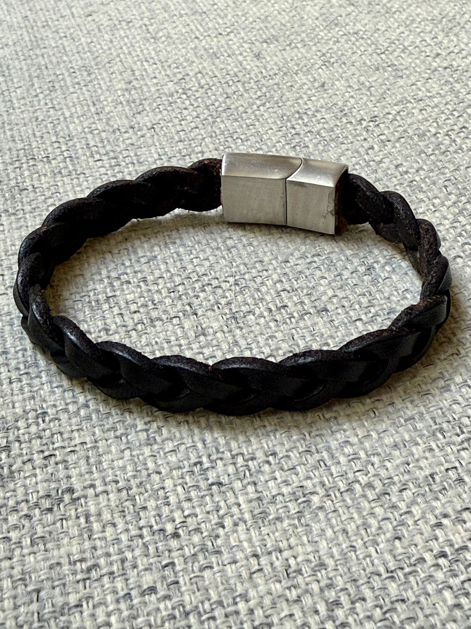 Pulseira de Cabedal para Homem