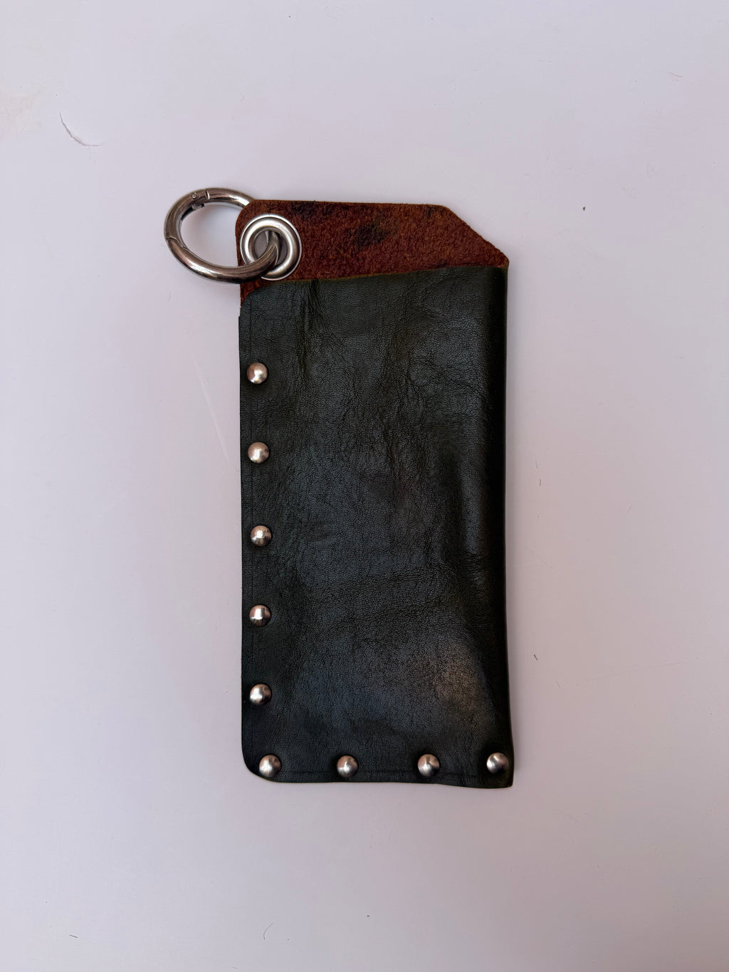 Bolsa de Óculos em Pele Couragem