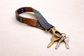Leather Keychain Lanyard with Carabiner