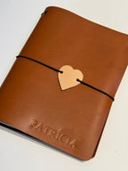 Caderno de Couro com Personalização | A5 e A6 | Bullet Journal