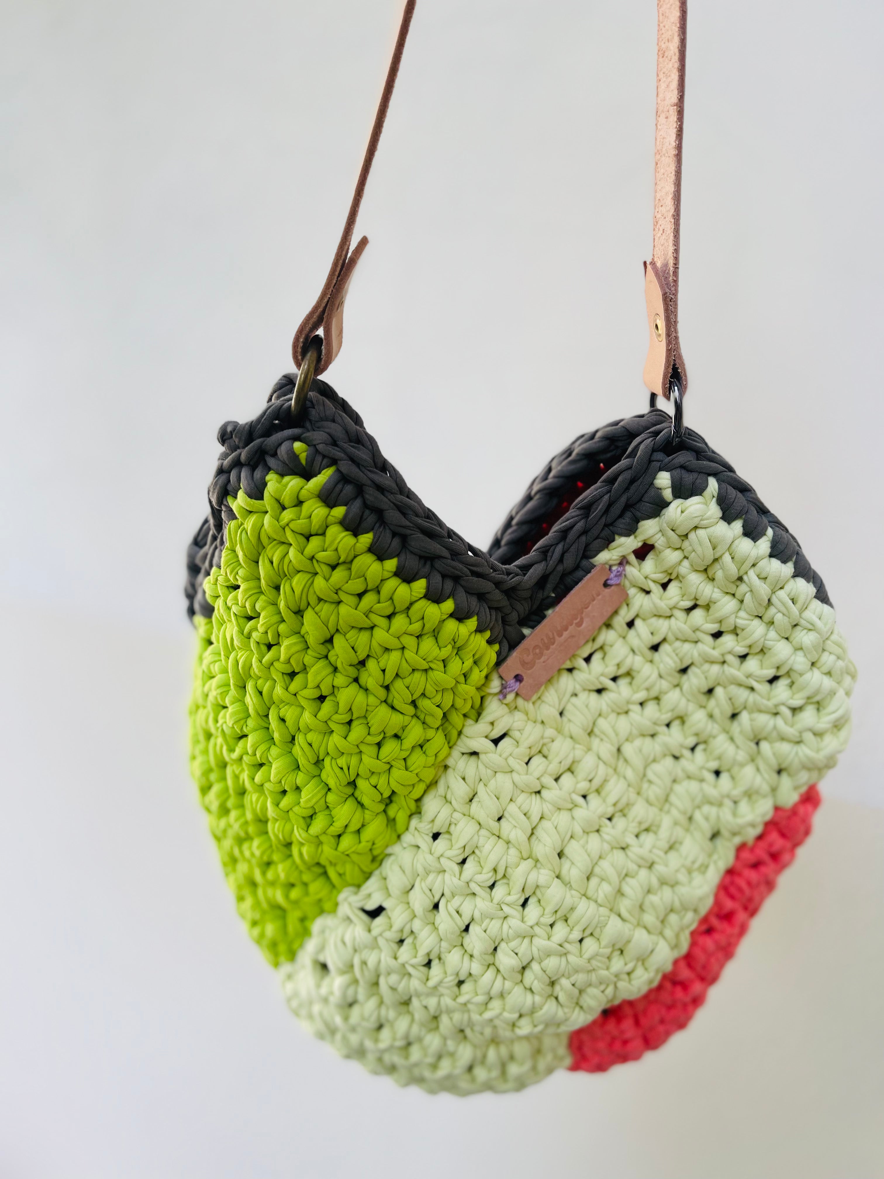 Mala Crochet Artesanal Colorida Exclusiva