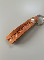 Porta-Chaves em Couro Vegetal Personalizado