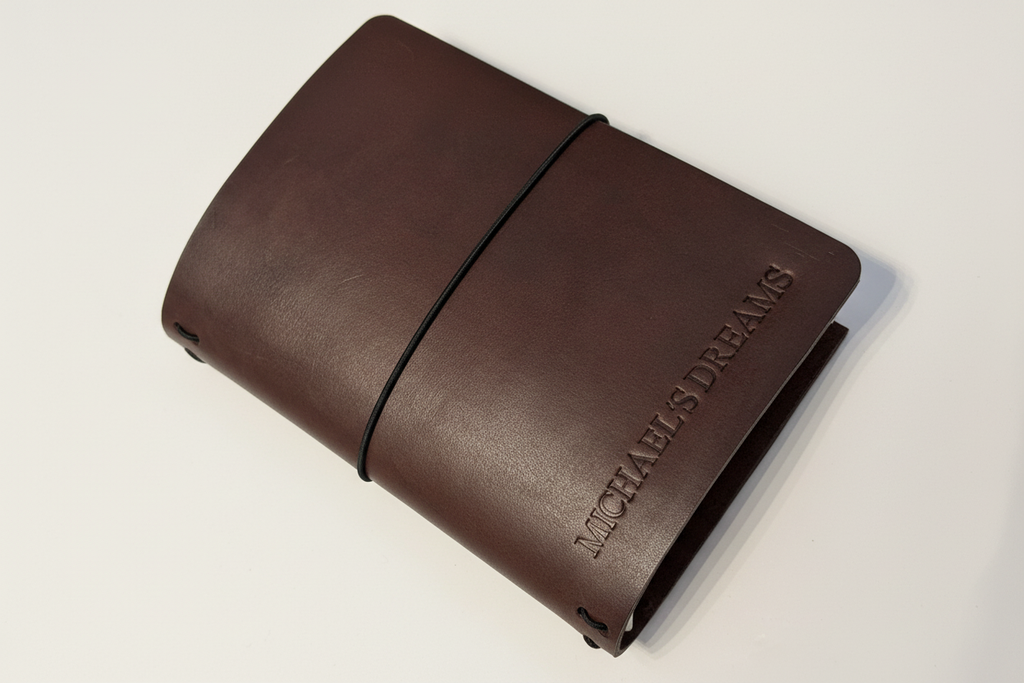 Leather Notebook with Customization | A5 and A6 | Bullet Journal