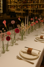 Argolas de guardanapo Couro Personalizadas com Monograma –  Inicial em Baixo Relevo