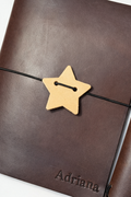 Customizable Handmade Leather Notebook