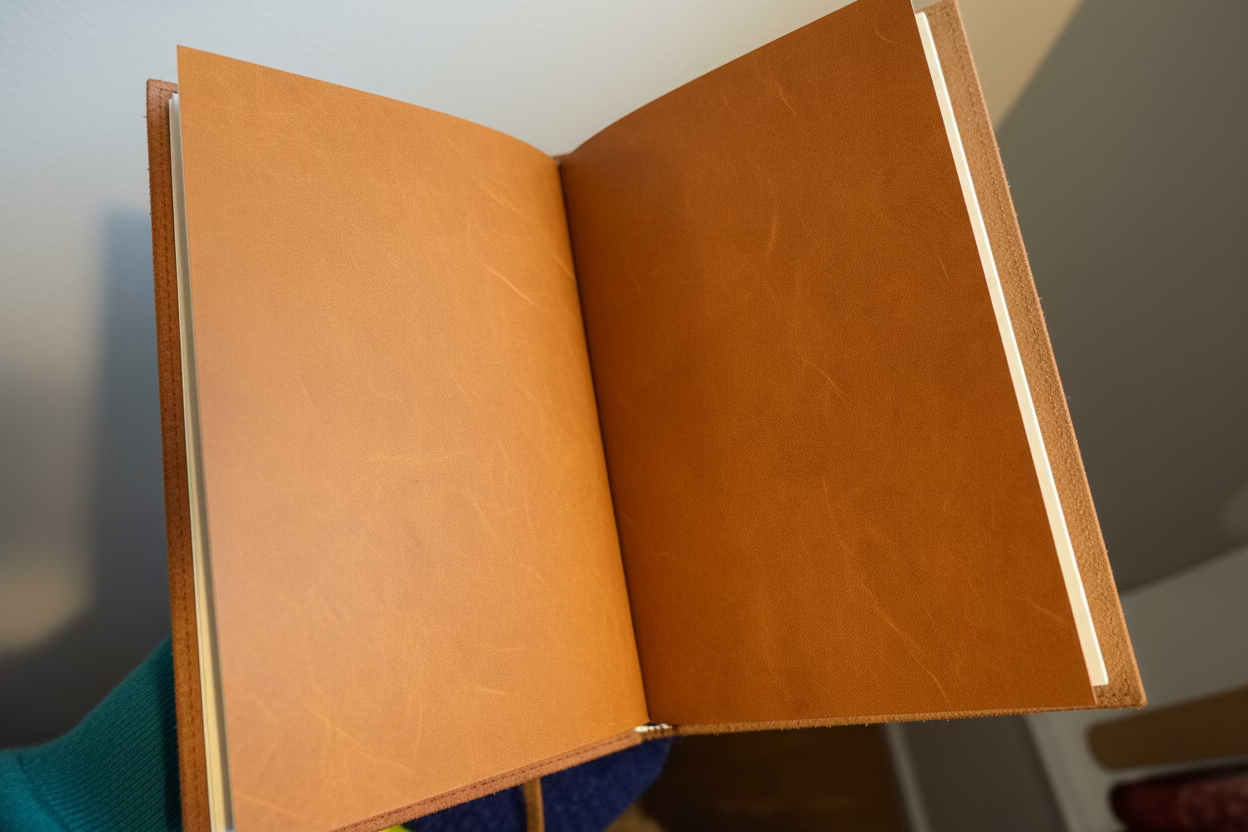 Customizable Handmade Leather Notebook