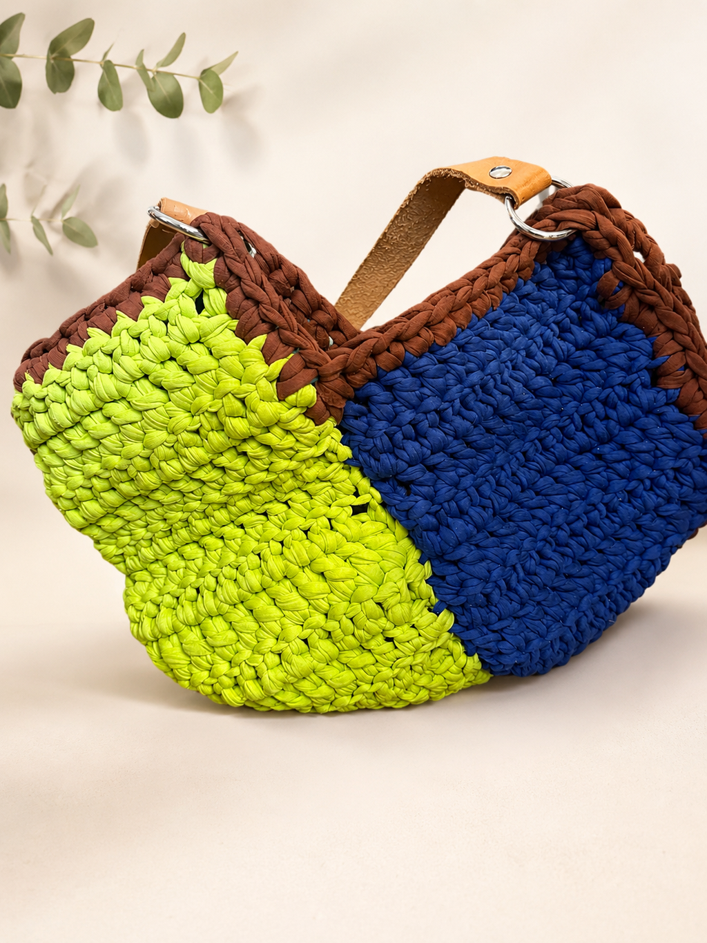 Mala Crochet Artesanal Colorida Exclusiva