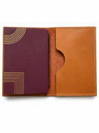Capa de Passaporte em Pele com Gravação Personalizada
