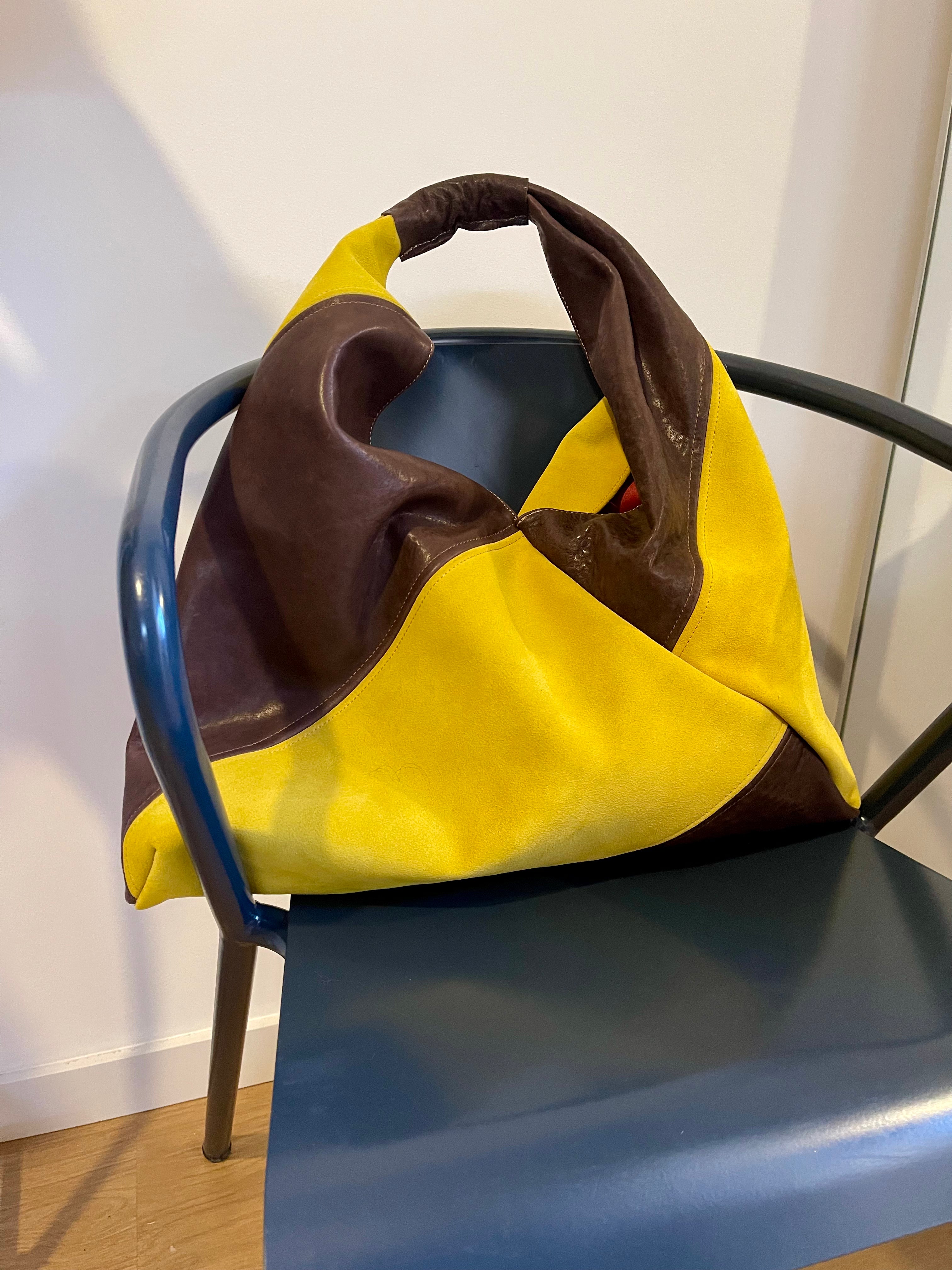 handcrafted leather bag