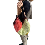 Alça de Couro Legítimo para Malas e Bolsas de Crochet - 1 alça 80x2,5cm