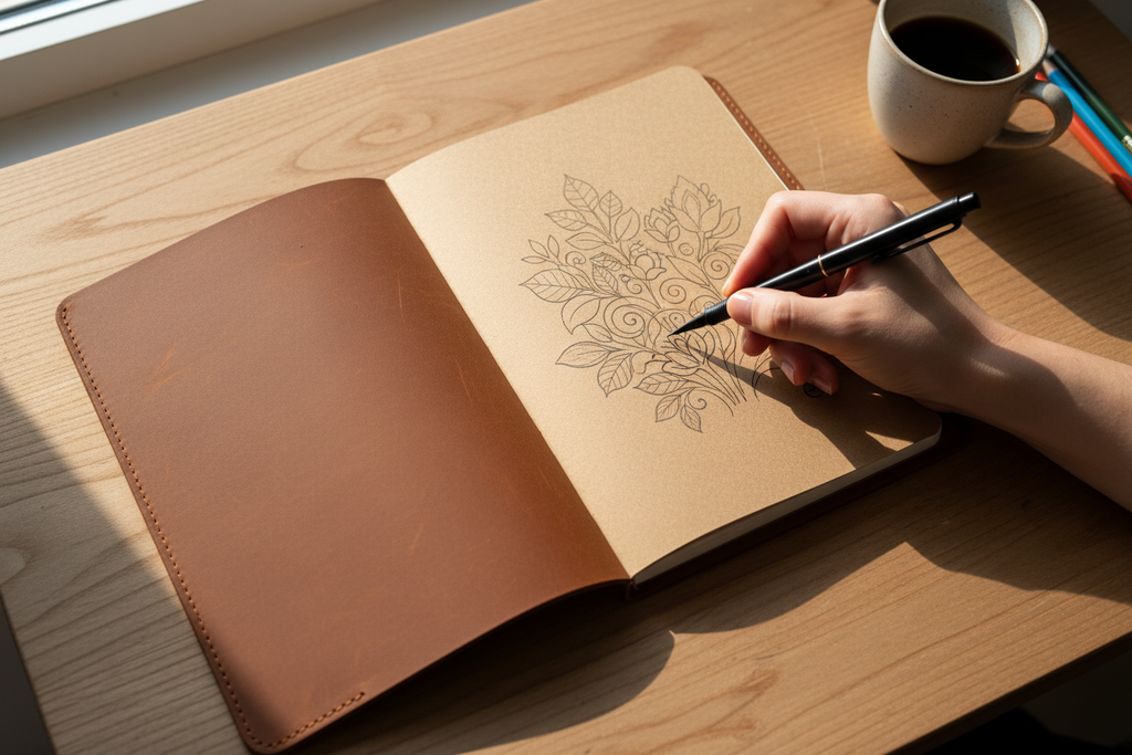 Desenho em Página Lisa - Vista Superior