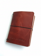 Caderno de Couro com Personalização | A5 e A6 | Bullet Journal