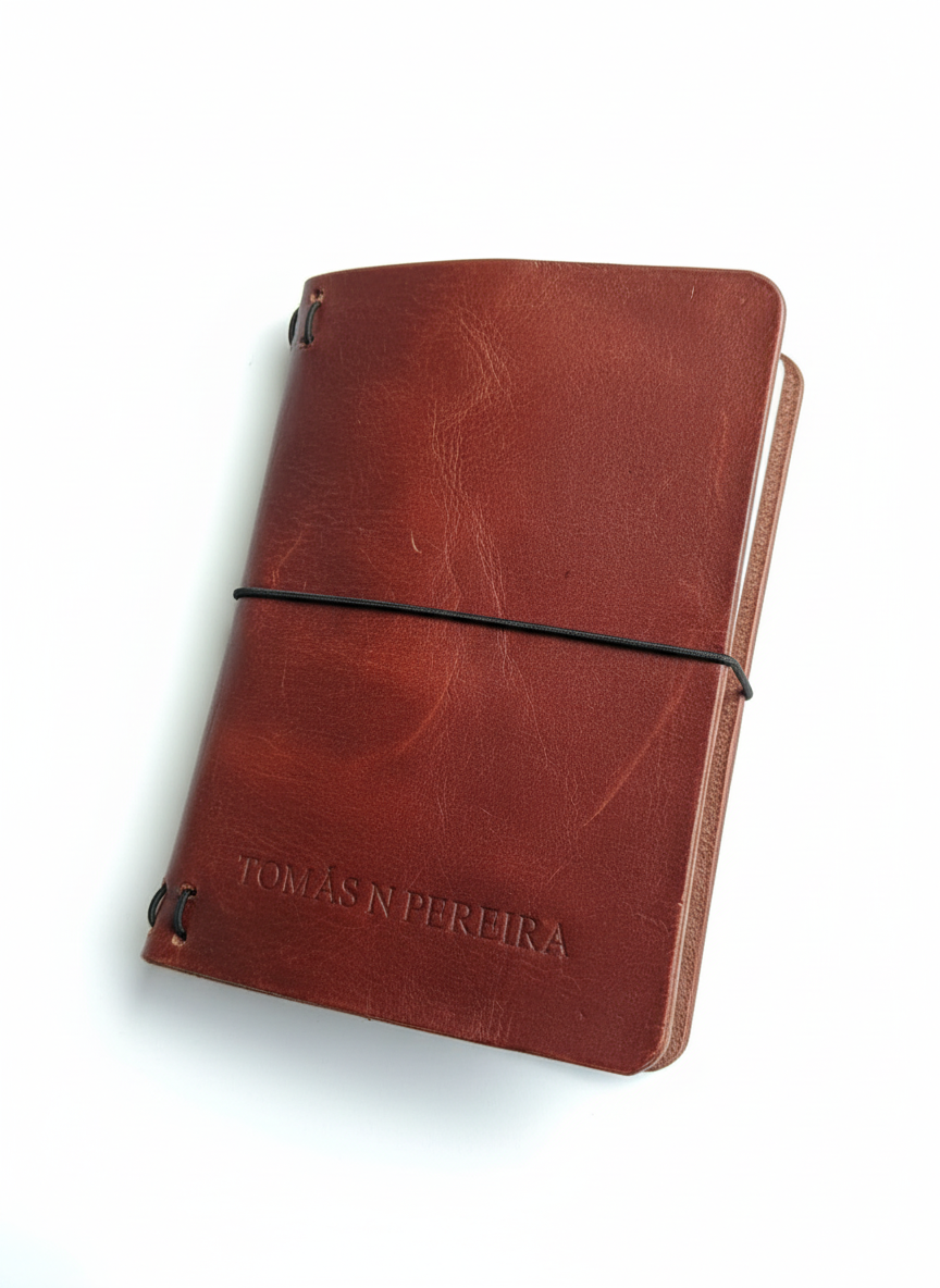 Leather Notebook with Customization | A5 and A6 | Bullet Journal