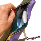 Handmade Leather Crossbody Bag - Couragem