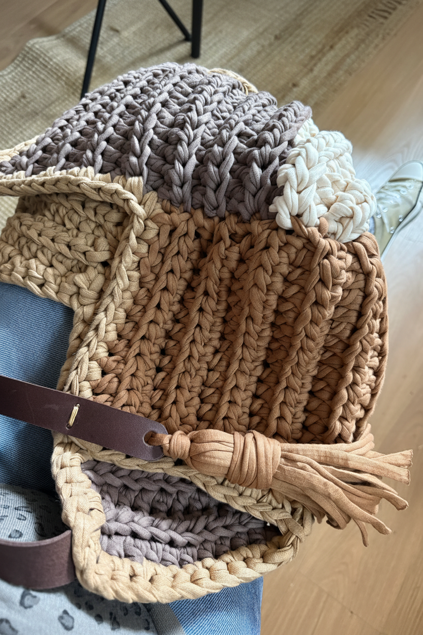 Mala em Crochet - Lifestyle Profissional