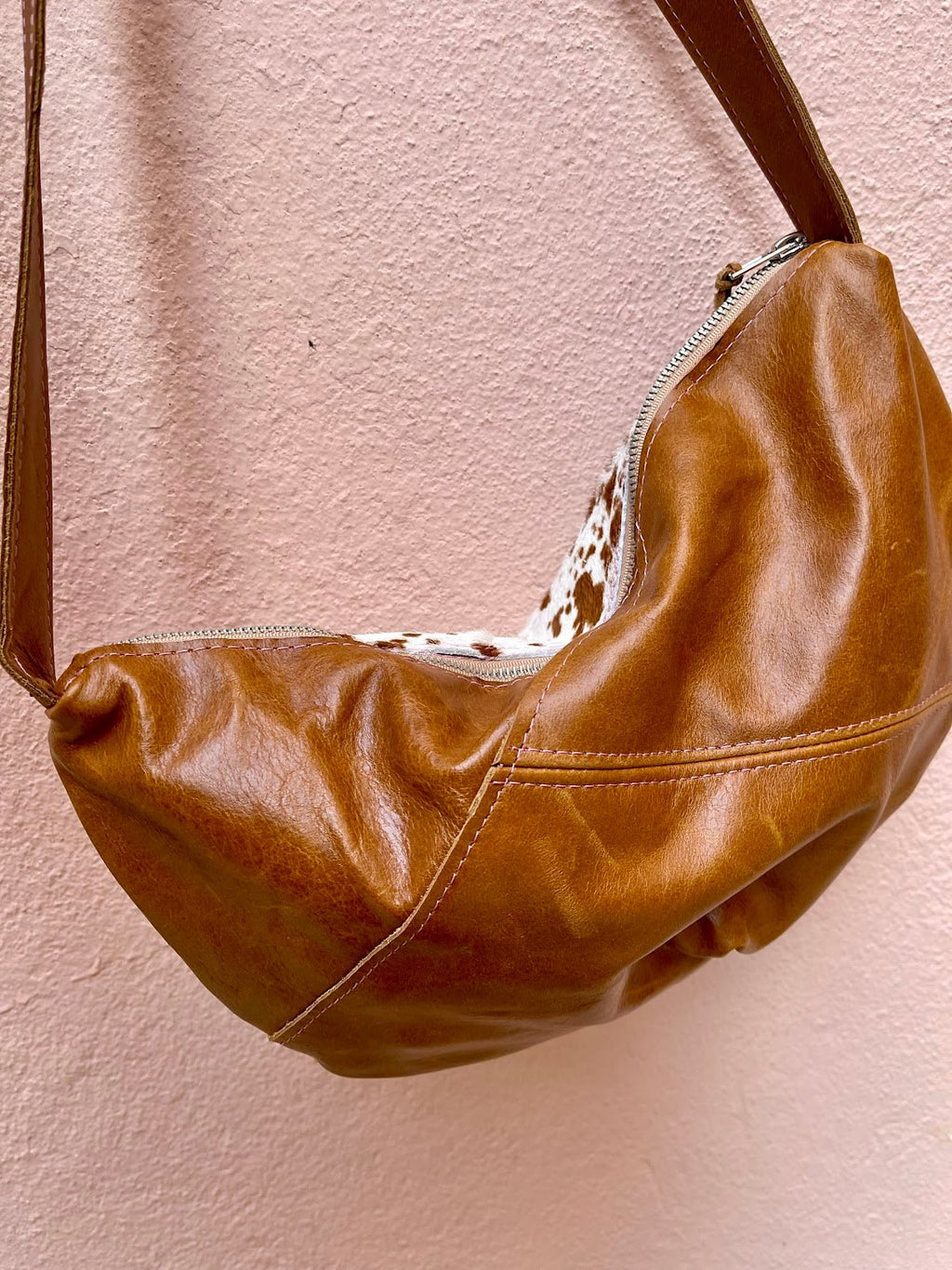 Moonlit Hide Shoulder Bag - Couragem